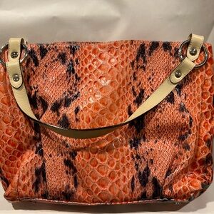 Cavalcanti Genuine Snakeskin Leather Bag